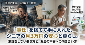 働き方とお金の不安を消す。月数万円のパートで人生を豊かにする術